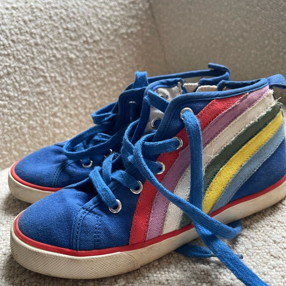 Mini Boden Other - Mini Boden Girls High Top Shoes